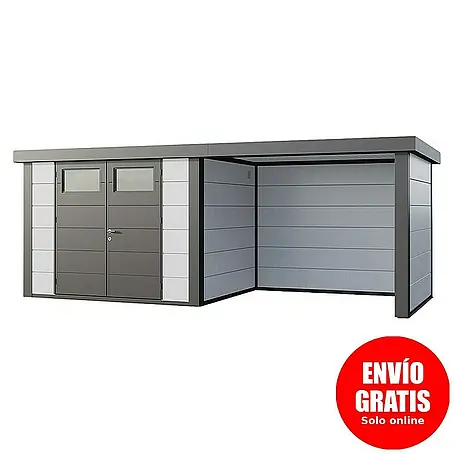 Telluria  Caseta para jardín Classico 3024 con salón a la derecha