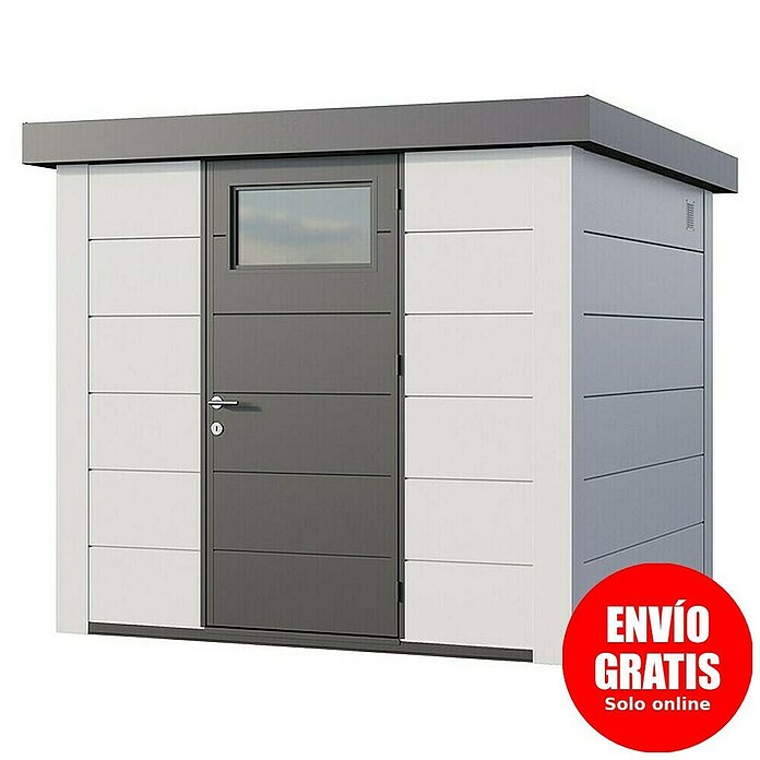 Telluria Caseta metálica Classico 2424 (Medidas ext. (An x Pr): 258 x 258 cm, Acero, Blanco, Sin set) | BAUHAUS