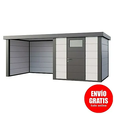 Telluria  Caseta para jardín Classico 2424 con salón a la izquierda