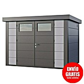 Telluria Caseta metálica Classico 3024 (Medidas ext. (An x Pr): 318 x 258 cm, Acero, Gris claro/Antracita, Sin set) | BAUHAUS