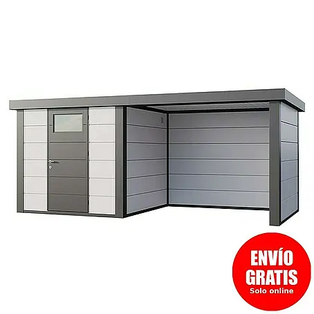 Telluria  Caseta para jardín Classico 2424 con salón a la derecha