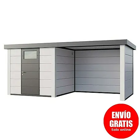 Telluria  Caseta para jardín Classico 2424 con salón a la derecha