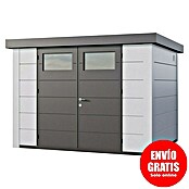Telluria Caseta metálica Classico 3024 (Medidas ext. (An x Pr): 318 x 258 cm, Acero, Blanco, Sin set) | BAUHAUS