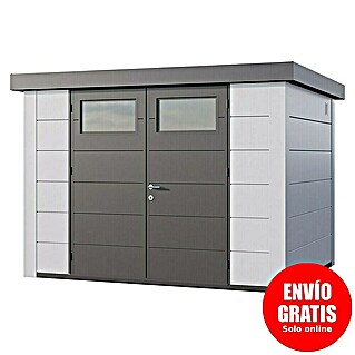 Telluria Caseta metálica Classico 3024 (Medidas ext. (An x Pr): 318 x 258 cm, Acero, Blanco, Sin set)
