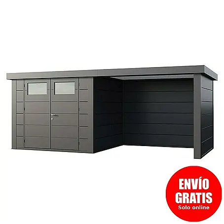 Telluria  Caseta para jardín Classico 2724 con salón a la derecha