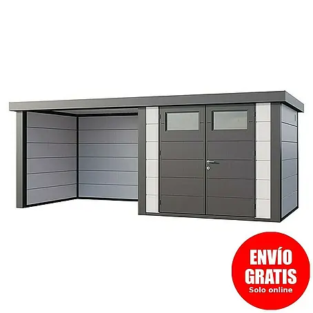 Telluria  Caseta para jardín Classico 2724 con salón a la izquierda