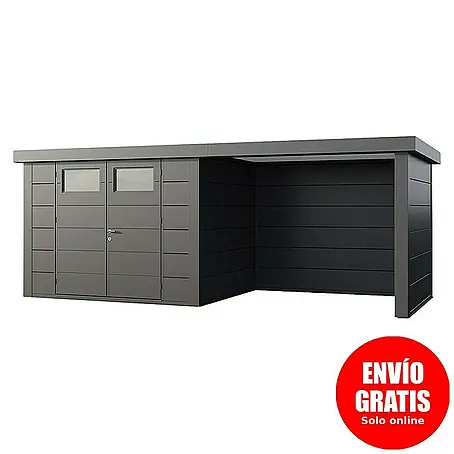 Telluria  Caseta para jardín Classico 3024 con salón a la derecha