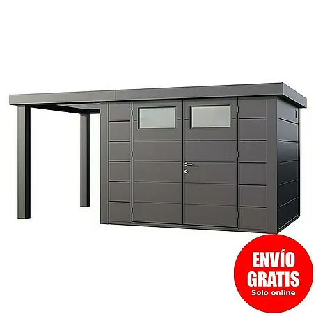 Telluria  Caseta para jardín Classico 3024 con salón abierto a la izquierda