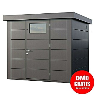 Telluria Caseta metálica Classico 2424 (Medidas ext. (An x Pr): 258 x 258 cm, Acero, Antracita, Sin set)