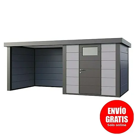 Telluria  Caseta para jardín Classico 2424 con salón a la izquierda