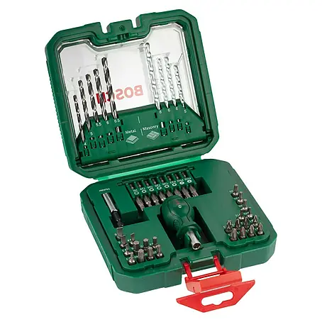 Bosch  Bohrer- & Bit-Set Mixed Set S mit Sichtfenster