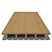 b!design WPC-Terrassendiele Eiche (300 x 14,5 x 2,5 cm, Braun) | BAUHAUS
