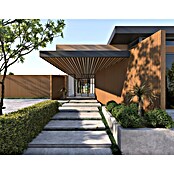 b!design Wandpaneel WPC Outdoor (Teak, WPC, 300 x 17,5 x 2,1 cm) | BAUHAUS