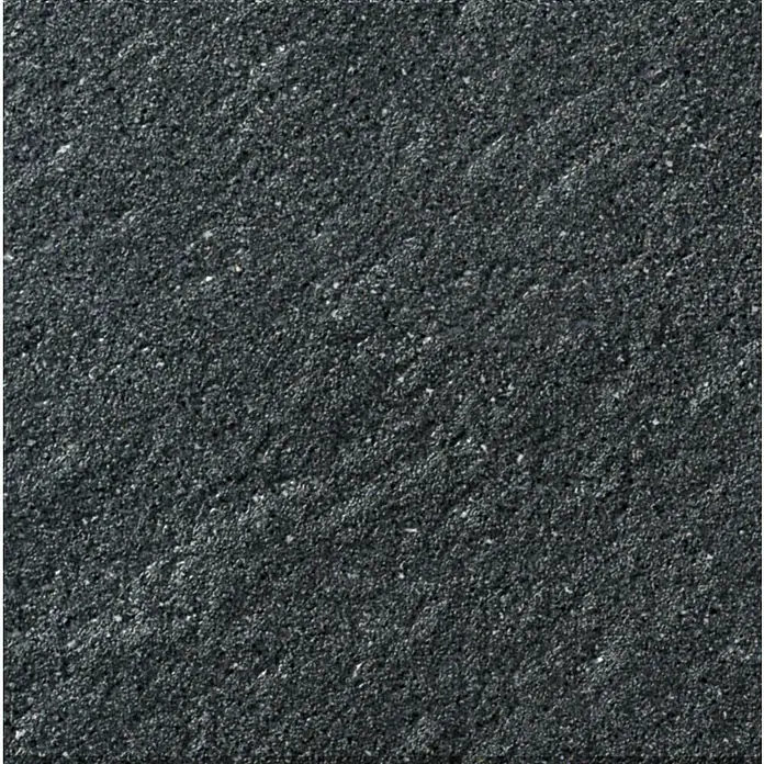EHL Terrassenplatte Mesafino - 80 x 40 x 4 cm, Basalt, Beton - Nahaufnahme einer dunklen, texturierten Fliese, ideal für moderne Innen- und Außendesigns.