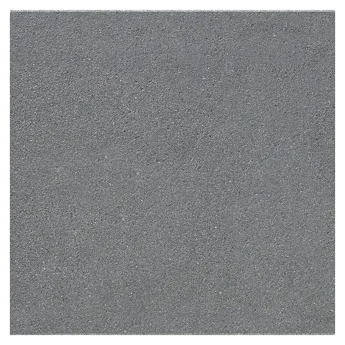 EHL Terrassenplatte Mantina - 60 x 40 x 4 cm, Anthrazit, Beton - Das Bild zeigt eine graue Betonpflasterplatte mit einer feinen, leicht körnigen Textur. Die Platte ist quadratisch und hat eine dunkle Umrandung.