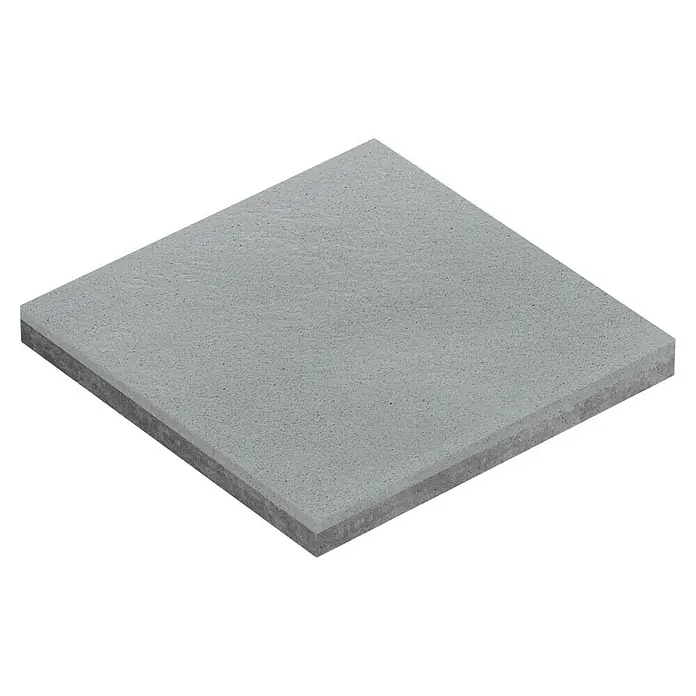 EHL Terrassenplatte Mesafino - 40 x 40 x 4 cm, Stahlgrau, Beton - Betonpflasterstein in hellgrauer Farbe für den Außenbereich. Ideal für Terrassen und Gehwege.