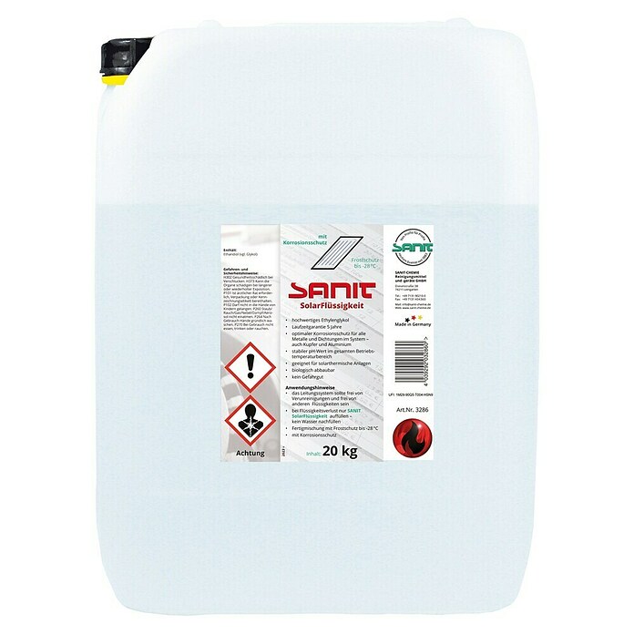 Sanit Solar-Frostschutzmittel (20 l) | BAUHAUS