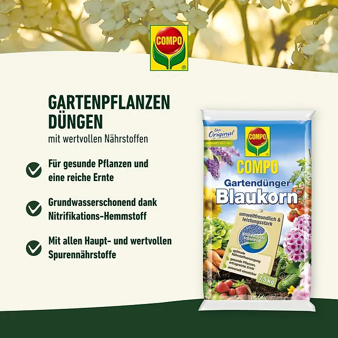 Compo Universaldnger Blaukorn - 3 kg online kaufen bei BAUHAUS