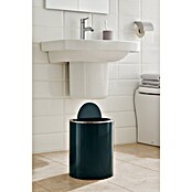 MSV Cubo de basura de baño Kamaka (6 l, Plástico, Petrol) | BAUHAUS