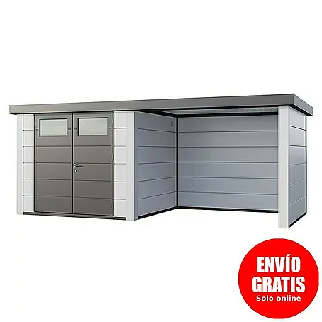 Telluria  Caseta para jardín Classico 2724 con salón a la derecha