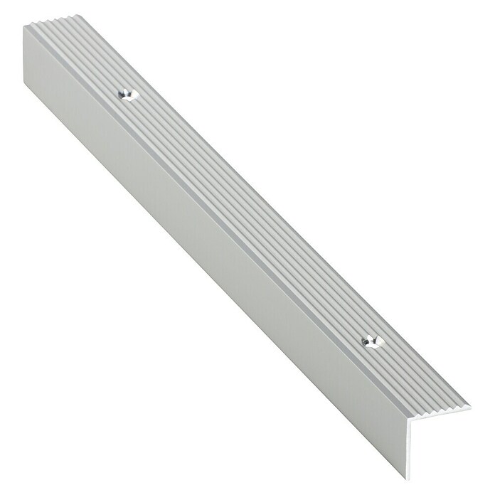 Perfil para baldosas (Aluminio, Plata, 2,5 m x 18 mm) | BAUHAUS