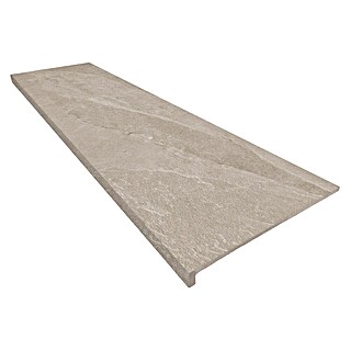 Peldaño Aura Sand (L x An: 120 x 33 cm, Arena, Gres porcelánico)