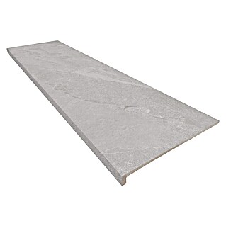 Peldaño Aura Light (L x An: 120 x 33 cm, Gris, Gres porcelánico)