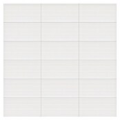 DryTile Wandfliese Palazzo Strukturiert Rille (30 x 60 cm, Weiß, Matt) | BAUHAUS