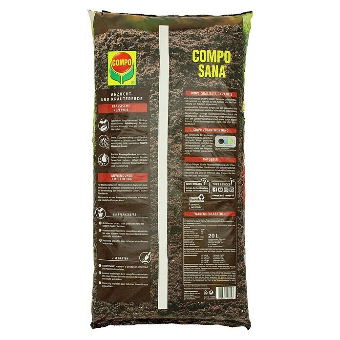 Compo Sana Aussaat- & Kräutererde (20 l) | BAUHAUS