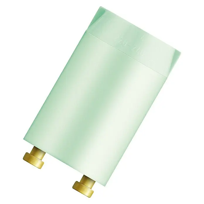 Osram Starter ST151 - 2 Stk., 4 W - 22 W - Das Bild zeigt eine Quecksilberdampflampe, eine Lichtquelle, die in verschiedenen Anwendungen eingesetzt wird.