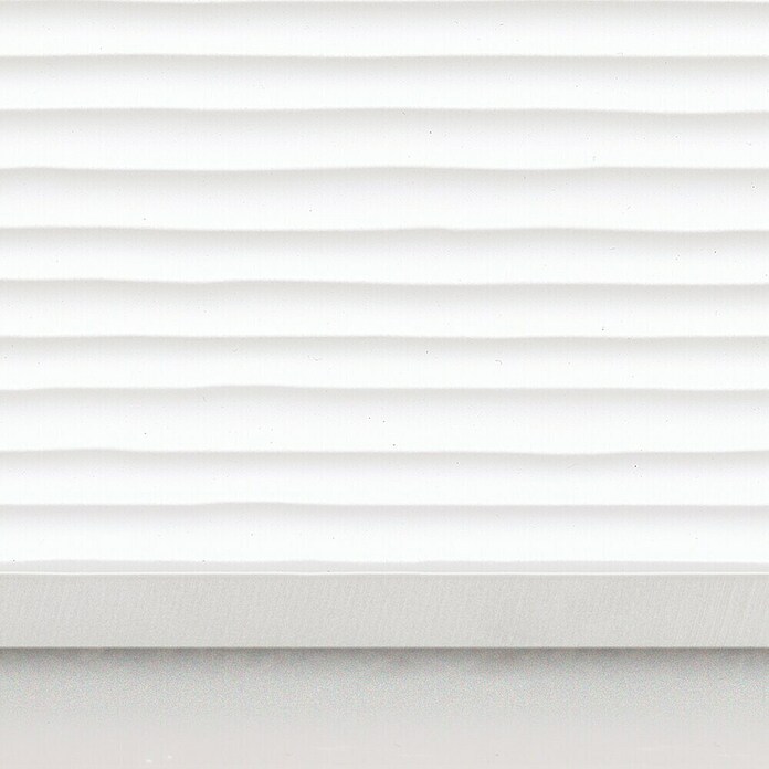 DryTile Wandfliese Palazzo Strukturiert Linie (30 x 60 cm, Weiß, Glänzend) | BAUHAUS