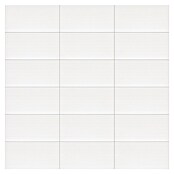DryTile Wandfliese Palazzo Strukturiert Linie (30 x 60 cm, Weiß, Matt) | BAUHAUS