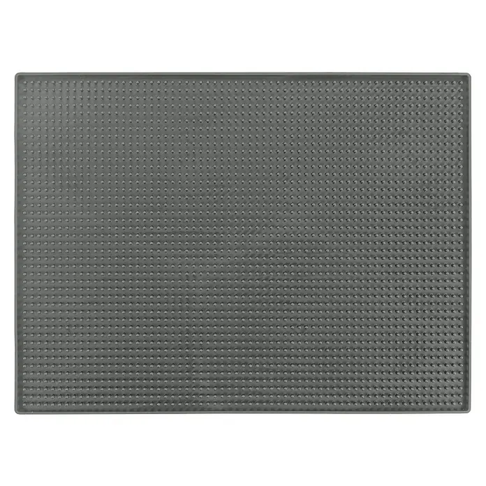 WENKO Tapis Antidérapant Design Gris – Découpable 50x150 Cm, PVC Robuste 500 G/m², Pour Tiroirs, Armoires, Coffre