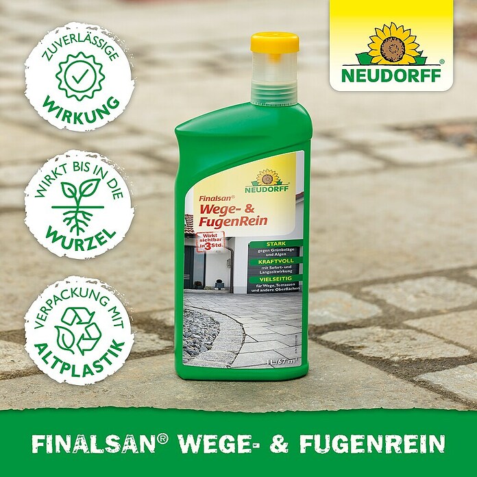 Neudorff Finalsan Wege- & Fugenrein (1.000 ml, Konzentrat)