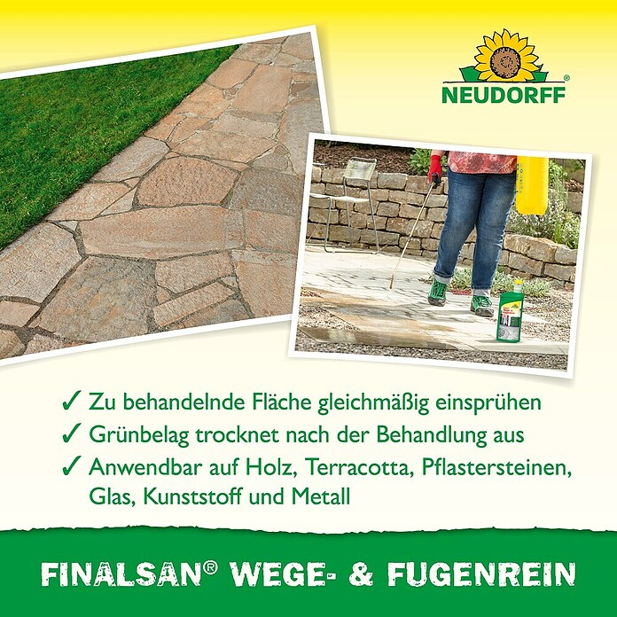 Neudorff Finalsan Wege- & Fugenrein (1.000 ml, Konzentrat)
