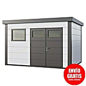 Telluria Caseta metálica Classico 3930+ (Medidas ext. (An x Pr): 408 x 318 cm, Acero, Blanco/Antracita, Sin set) | BAUHAUS