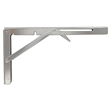 Marinetech Tischplattenhalterung (L x B: 165 x 305 mm, Traglast: 150 kg, Klappbar, Edelstahl)