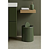 MSV Cubo de basura de baño Kamaka (6 l, Plástico, Verde basil) | BAUHAUS