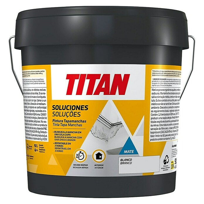 Titan Pintura antimanchas (Blanco, 1 l, Mate) | BAUHAUS