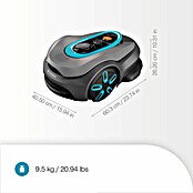 Gardena Mähroboter Smart Sileno Sense (400 m², Schnittbreite: 16 cm, Kamera-gestützte Navigation, GPS) | BAUHAUS