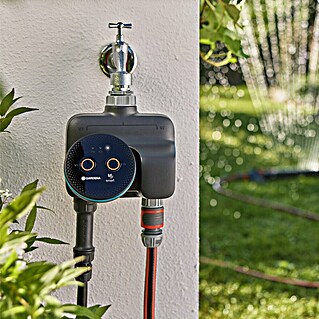 Gardena Smart system Bewässerungsautomat Dual Water Control Set (Betriebsdruck: 0,5 bar - 12 bar, Bewässerungsdauer: 1 min - 10 h)