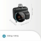 Gardena Smart system Bewateringsautomaat Dual Water Control (Werkdruk: 0,5 bar - 12 bar, Bewateringsduur: 1 min - 10 u) | BAUHAUS