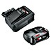 Bosch Power for All 18V Početni set baterija i punjač P4A QC AL18V-44+1x2.5Ah 