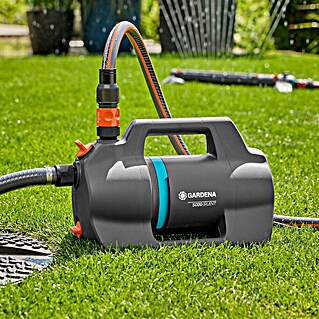Gardena Gartenpumpen-Set 5000 Silent inkl. Gartenpumpe 5000 Silent inkl. Schlauch & Sauggarnitur (550 W, Max. Fördermenge: 5 000 l/h)