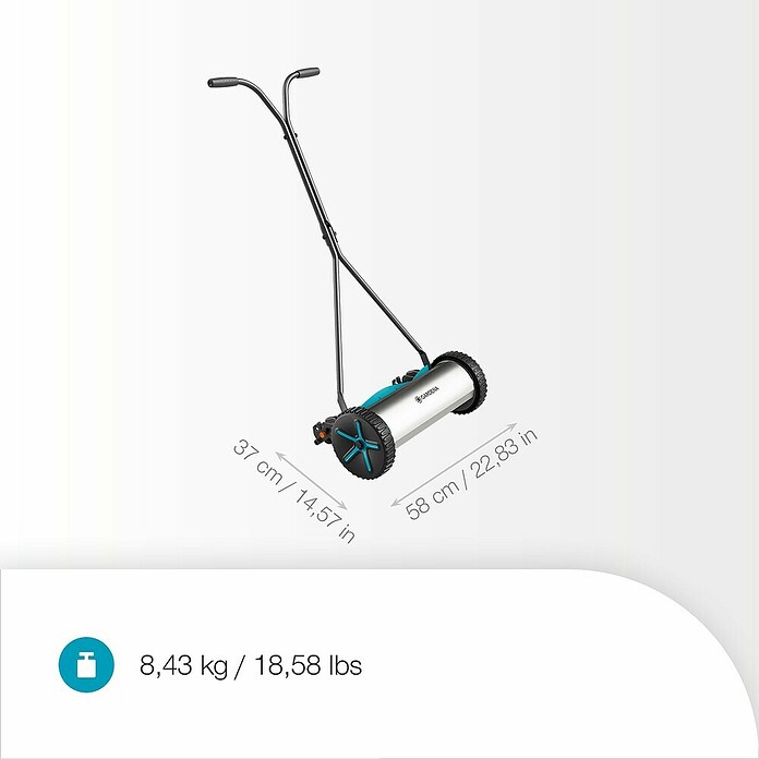 Gardena Comfort Kooimesmaaier 400 (Snijbreedte: 40 cm, 250 m²) | BAUHAUS