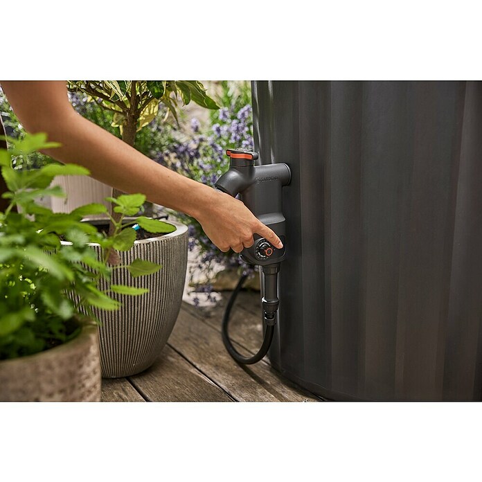 Gardena Bewässerungssteuerung Duotap Automatic (Passend für: Automatische Regenwasserbewässerung, 3 -tlg.) | BAUHAUS