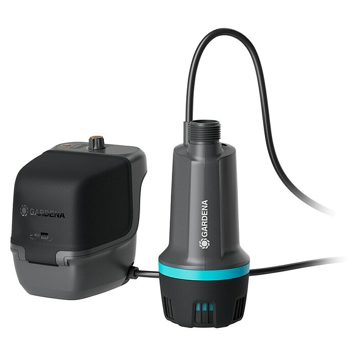 Gardena Akku-Regenfasspumpe Aquares 2400 ohne Akku (2,1 bar, 2 400 l/h, Ohne Akku) | BAUHAUS