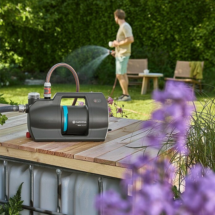Gardena Hauswasserautomat 4600 Silent (Max. Fördermenge: 4 600 l/h, Max. Druck: 4 bar) | BAUHAUS