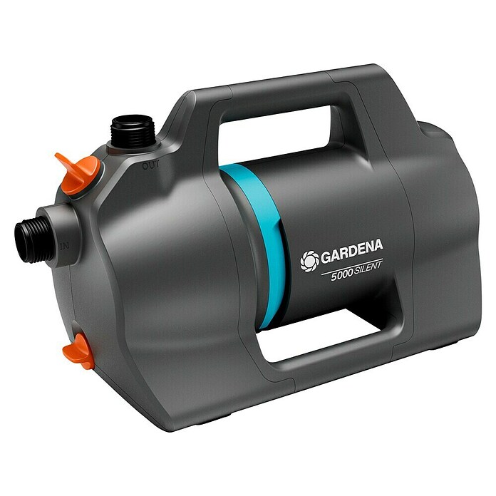 Gardena Gartenpumpe 5000 Silent (550 W, Max. Fördermenge: 5 100 l/h) | BAUHAUS