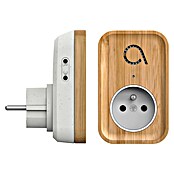 Avidsen Juego de timbre inalámbrico Bamboo Plug (150 m, 85 dB, Sin corriente, IP44) | BAUHAUS